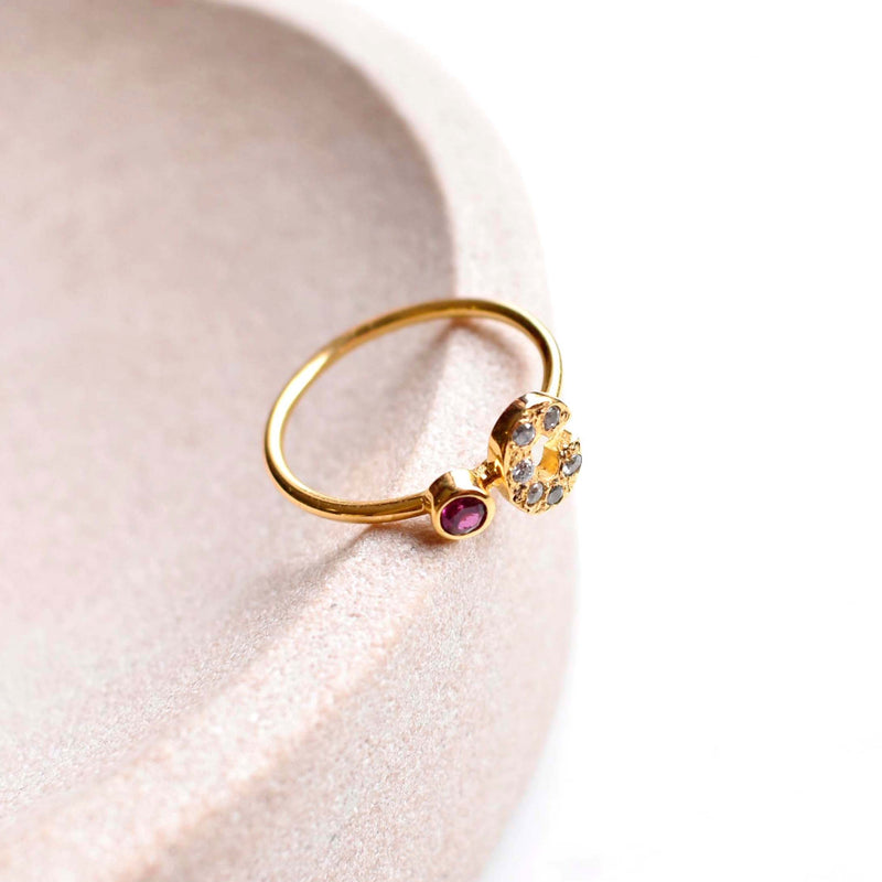 Anillo Inicial Stone